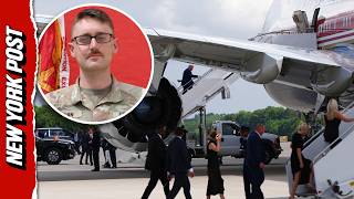 Family of Fallen Soldier Flies on Air Force One With Trump