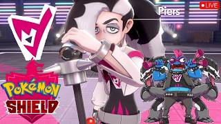 🔴LIVE | Piers Gym Battle + Viewer Trades! | Pokémon Shield Live Playthrough
