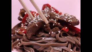 Жареная говядина в маринаде из соевого соуса | Жареное мясо с овощами Жареная говядина в маринаде из соевого соуса | Жареное мясо с овощами
