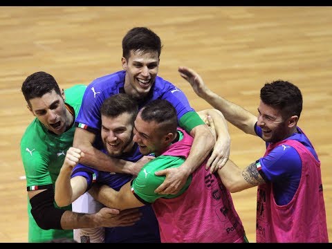 Highlights Futsal: Italia-Polonia 7-0 (22 gennaio 2018)