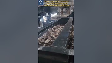 AI machine vision separate minerals#oresorting #mineralindustry #sensorbasedsorting #sortingmachine