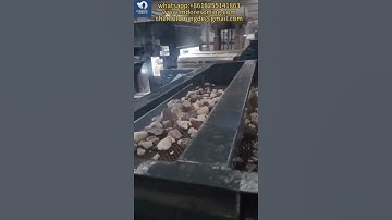AI machine vision separate minerals#oresorting #mineralindustry #sensorbasedsorting #sortingmachine