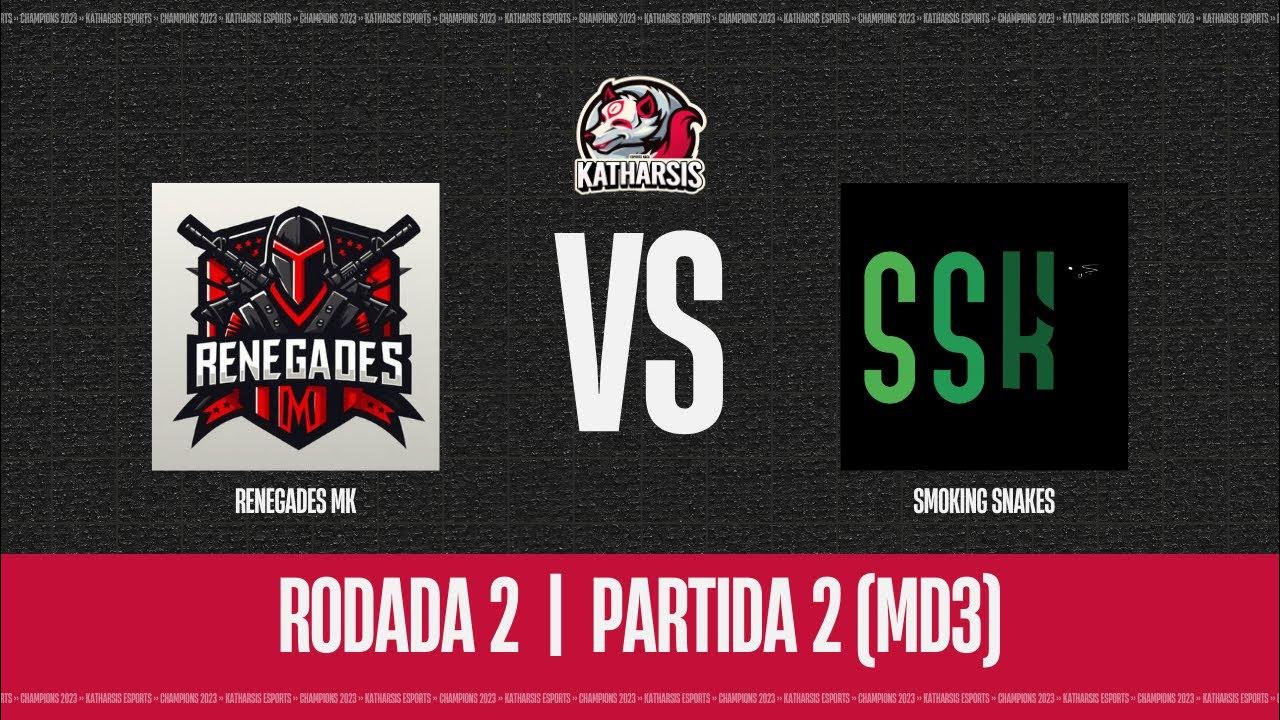 Smoking Snakes x Renegades MK (Jogo 2) - Champions 2023: Playoffs (MD3) 