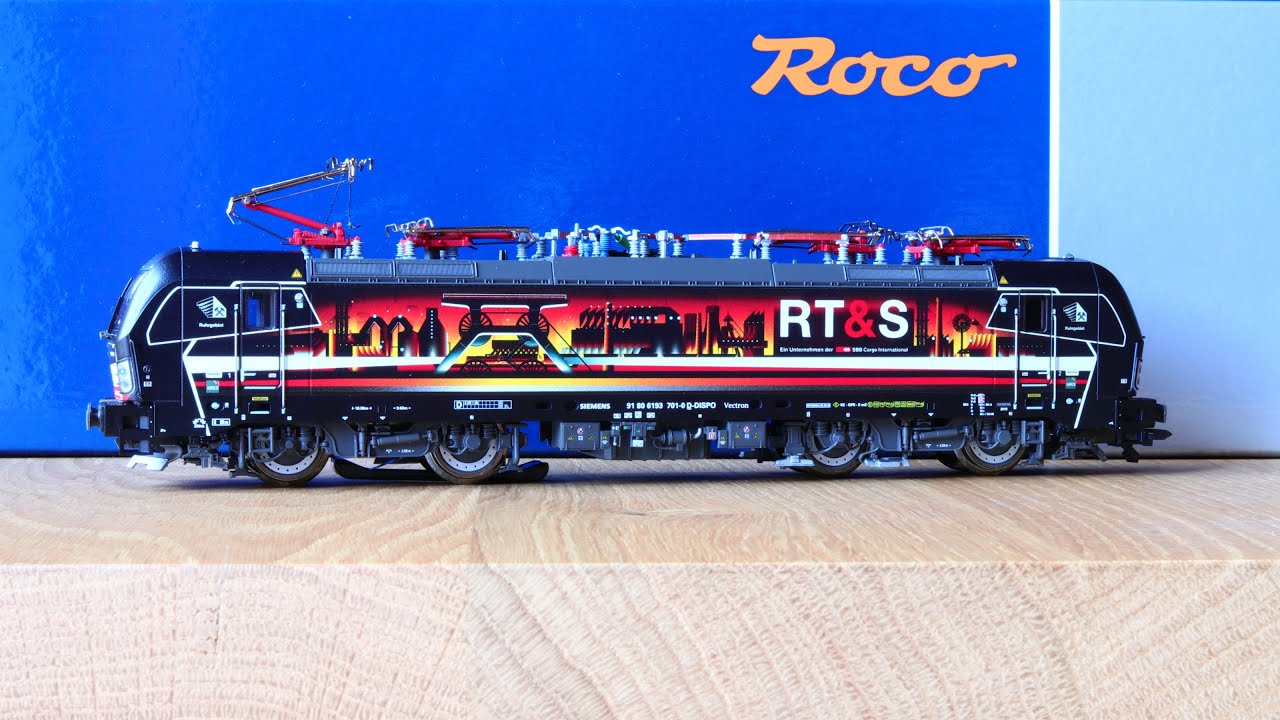 Christians Modellbahn - Lokvorstellung Roco 186 mit Sound - Railpool Zebra 186 282
