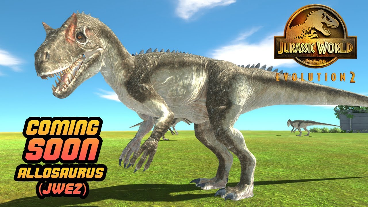 Trailer Allosaurus Jurassic World Evolution 2 - Animal Revolt Battle Simulator