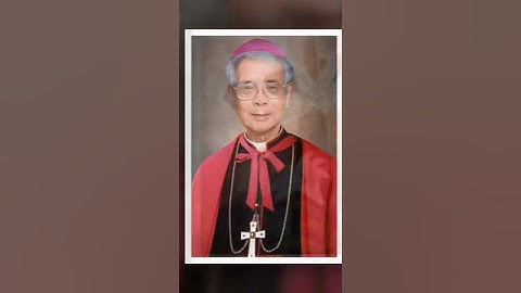 TÒA GIÁM MỤC LONG XUYÊN I THÔNG BÁO CHƯƠNG TRÌNH TANG LỄ ĐỨC CHA GIOAN BAOTIXITA BÙI TUẦN