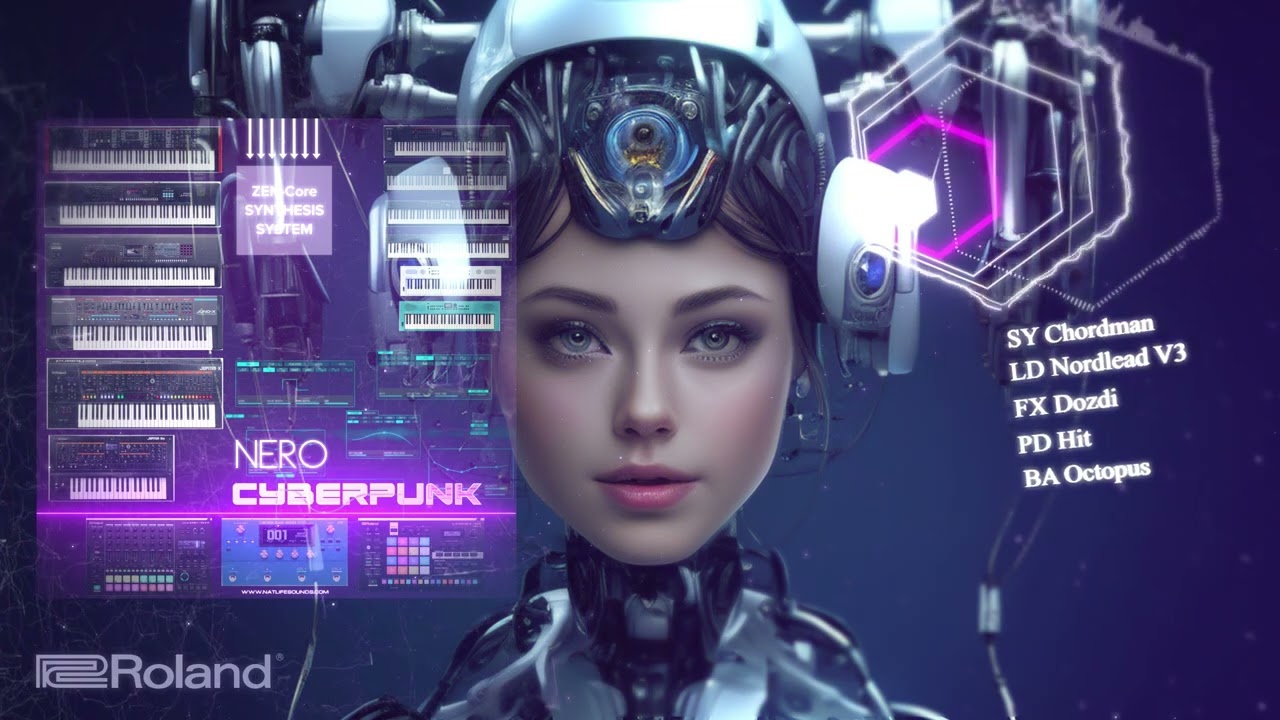 Nero Cyberpunk for Roland Zen Core - NatLife Sounds