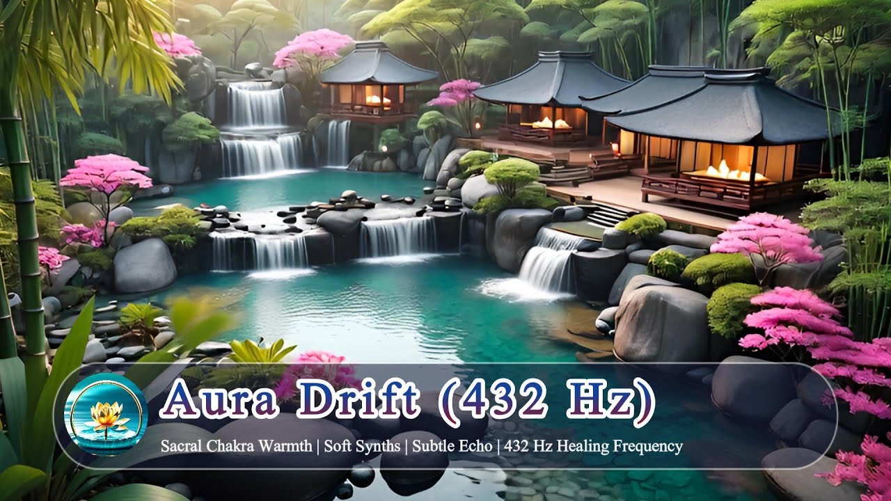 432 Hz Healing Frequency | Sacral Chakra Warmth | Soft Synths | Subtle Echo | Pure Relaxation