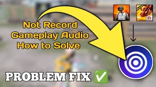 Gameplay Audio Not Recording in Glip 🤫 100% Fix for BGMI & Free Fire! #problemfixed #glip