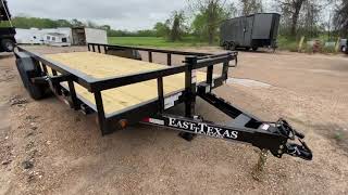83x20 East Texas Utility Trailer