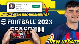 eFootball 2023 update : r/smartphone_specs_edu