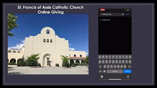 Ministry One Donation App Tutorial (Saint Francis of Assisi Orem Utah)