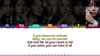 BTS - Like Animals karaoke