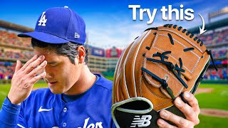 I Tested Shohei Ohtani’s STRANGE Glove Method 