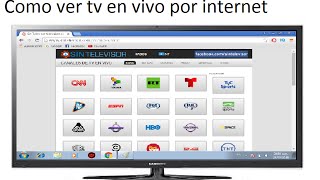 COMO VER TV EN VIVO POR INTERNET