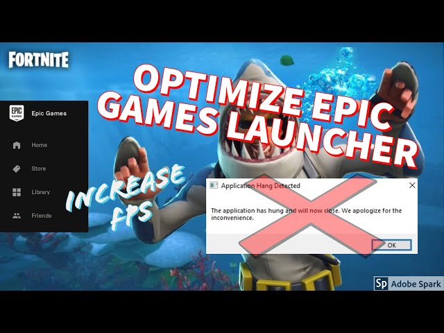 How to Optimize EpicGames Launcher to Increase the FPS in Fortnite New 3 