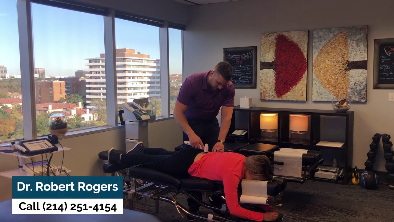 Dallas Chiropractor Dr. Robert Rogers Treats Sciatica with Cold Laser