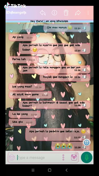 Apa pernah lo nyariin gua