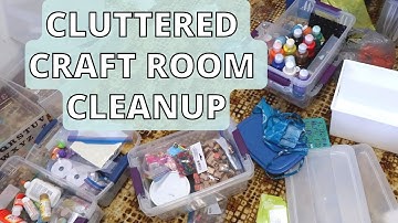 Craft Room Declutter and Organize! Day 11 - The Secret Slob Spring Declutter Challenge