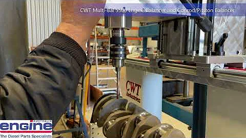CWT Multi-Bal 5500 Engine Balancer and Conrod/Piston Balancer