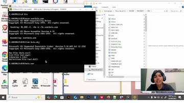Video 1 Editar, Compilar, Ligar, Ejecutar con masm, tasm y nasm.