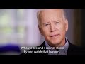Joe Biden targets Trump as he announces he is running for president in 2020