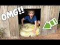 6 Year Old Sneaks into Python Cage!!!...and then this happened