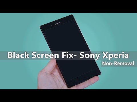 How to Fix Sony Xperia Black Screen | Fix Sony Xperia Black Screen Of Death