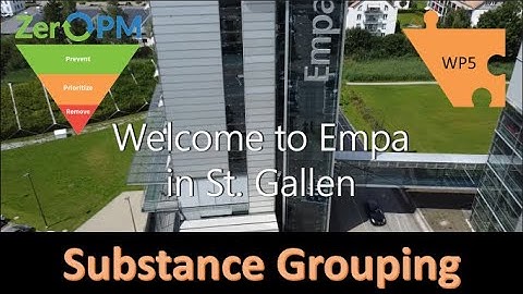 Tackling the Global Chemical Inventory in ZeroPM: Meet the EMPA St. Gallen Team