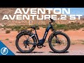 Aventon aventure2 stepthrough review  a top ebike with an easier to ride frame