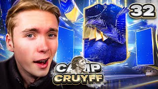 Jeg PAKKA ENDELIG EN TOTY 💙🔥 | Camp Cruyff ep. 32