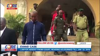 EVANS IN COURT, CASE ADJOURNED TILL JAN. 22, 2018...watch & share...!