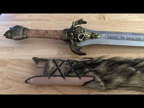 Conan Father’s Sword Scabbard Review - Conan The Barbarian - Museum Replicas - Windlass Steelcraft