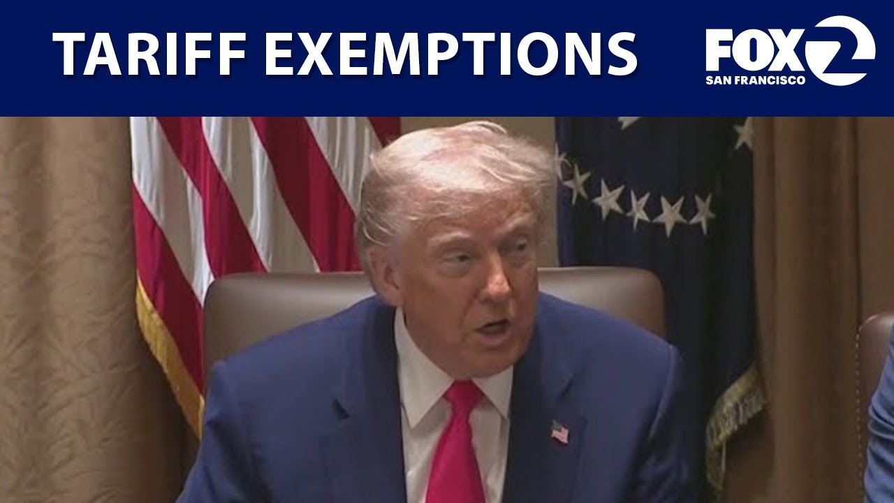 Smartphones, other electronics now exempt from tariffs | KTVU