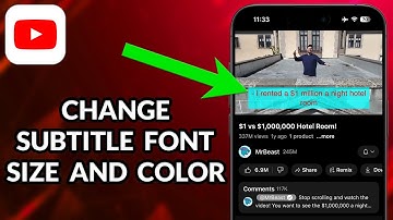 How To Change Subtitle Font Size And Color On YouTube