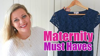 PREGNANCY CLOSET MUST HAVES