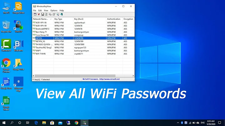 How to show all WiFi passwords in 2 minutes | NETVN