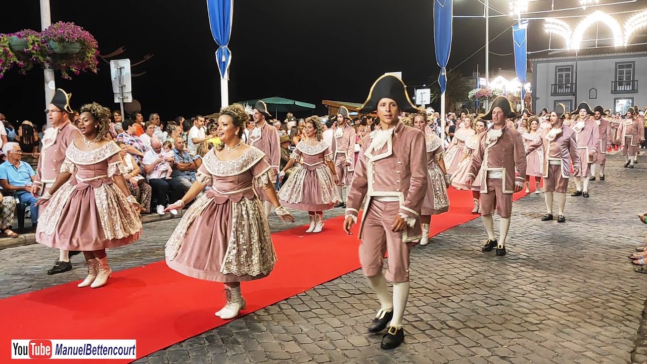 FESTAS da PRAIA 2024 (Parte 1) Desfile da Marcha Oficial das Festas * ilha Terceira Açores