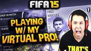 THE BEST VIRTUAL PRO EVER!!!! FIFA 15 PRO CLUBS!!!