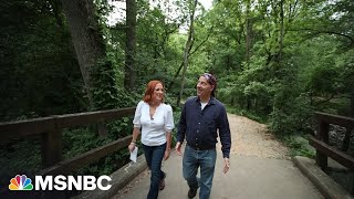 Rep. Jamie Raskin takes Jen Psaki on a hike, talks about battling grief and fighting for democracy