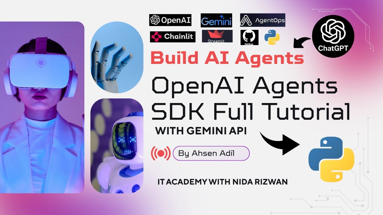 OpenAI Agents SDK Full Tutorial 🔥 | Build AI Agents | Urdu / Hindi ...