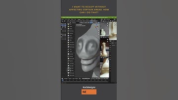 Blender Tip Sculpting Mask | AR3Designs Daily Blender 3D Tips