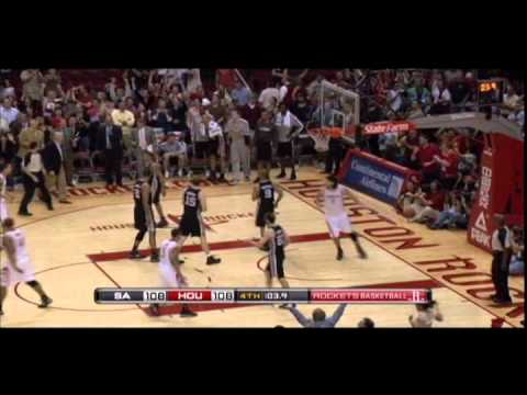 Courtney Lee, Kyle Lowry hit clutch baskets to force overtime vs. Spurs 4/1/2011