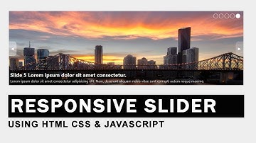 How to make slider html css and javascript | image slider html css javascript