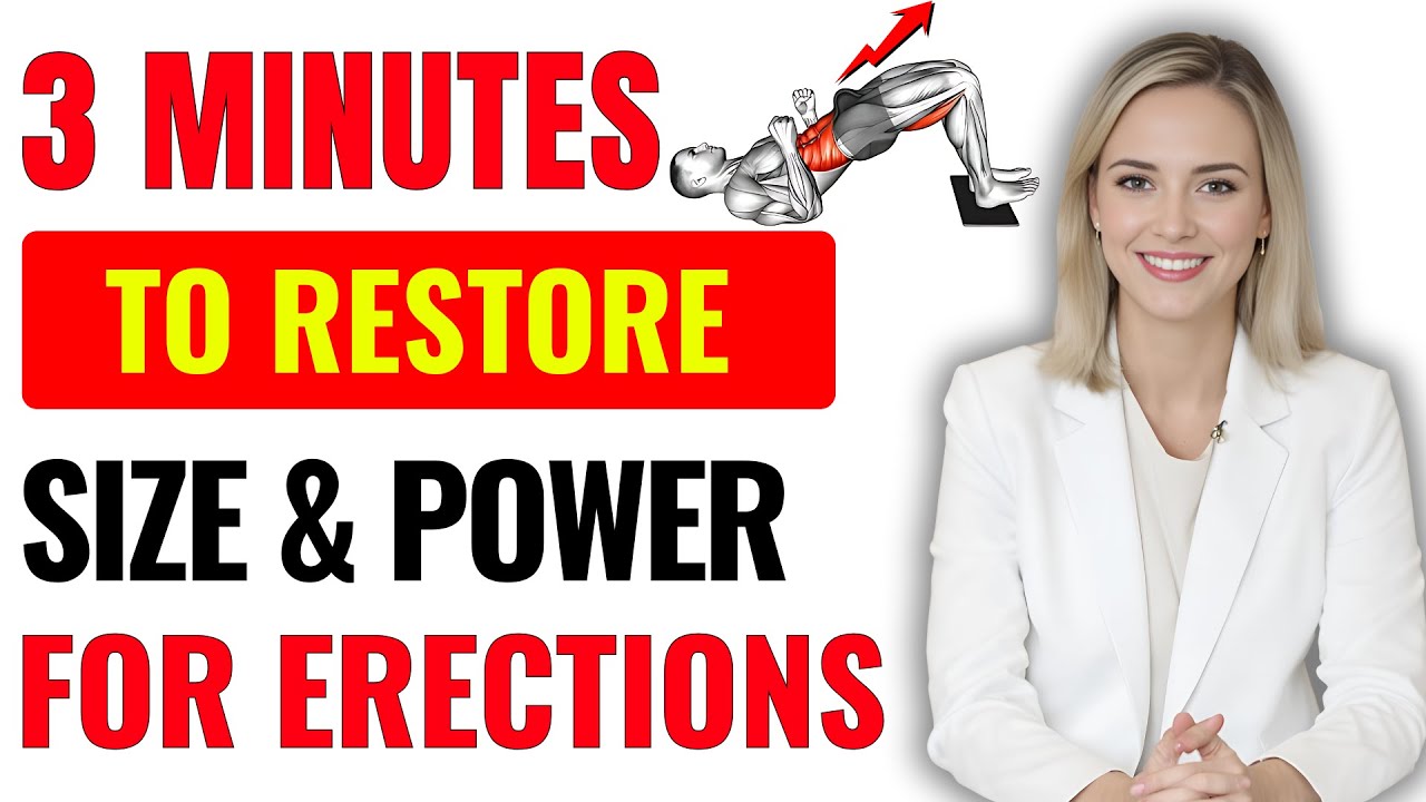 3-Minute Daily Routine to Restore Stronger, Fuller Erections After 50