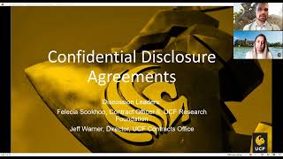 Confidential Disclosure Agreements