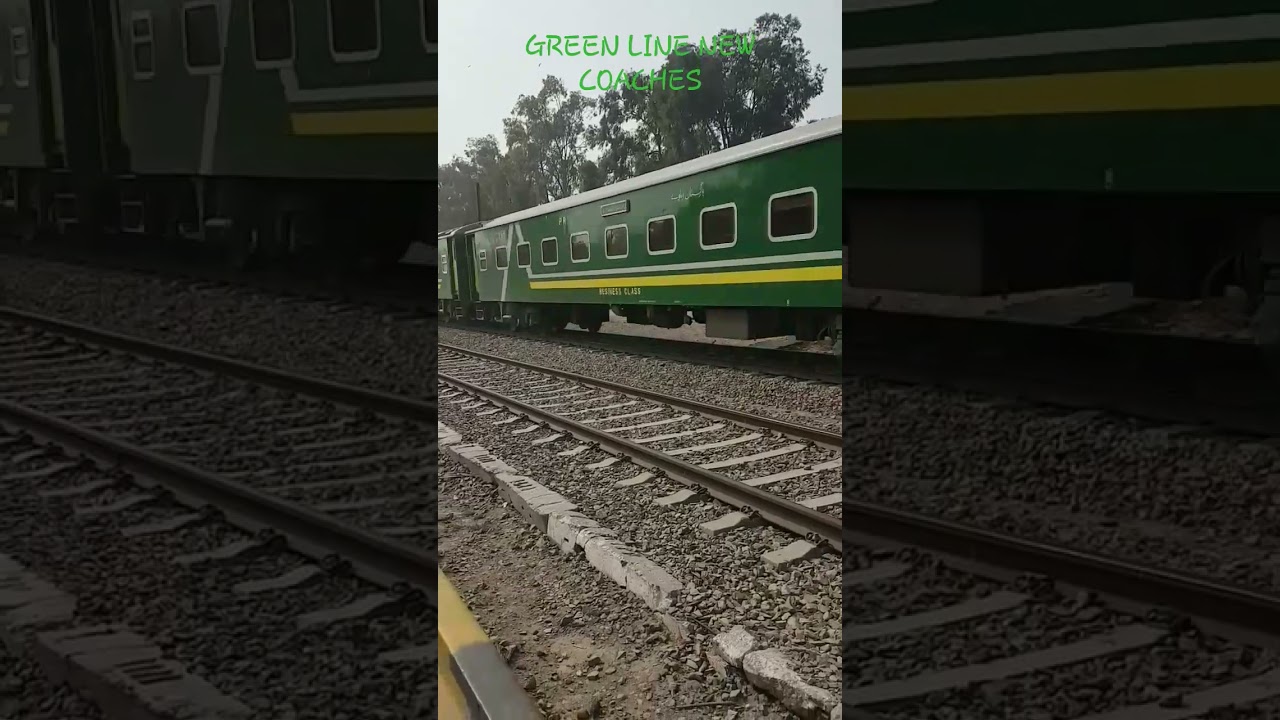 GREEN LINE Express 5UP with New Coaches 