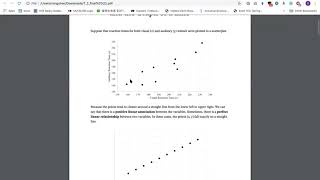Stat 100 Hypothesis testing and linear relationship