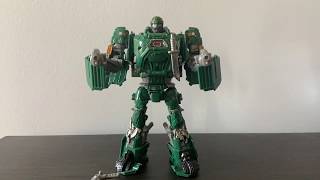 Transformers Hound Shows His Guns Stop Motion Sound Effects