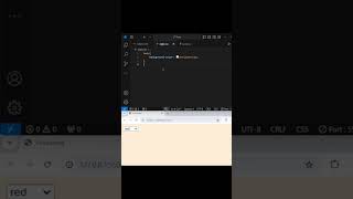Change color using javascript #coading #programing #viral #shorts